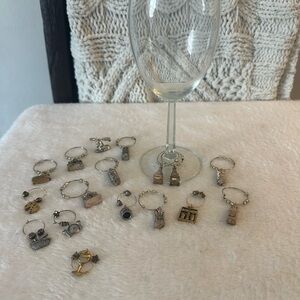 Wine Glass Charms Set